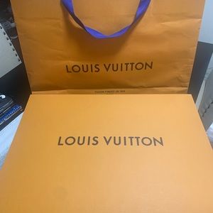 Large Louis Vuitton Box and Bag